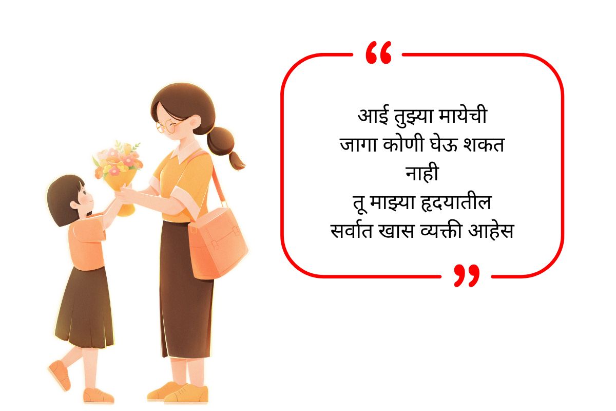 Mother Birthday Wishes in Marathi